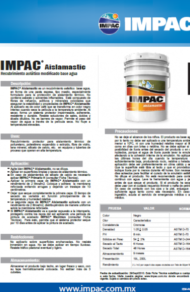 IMPAC AISLAMATIC
